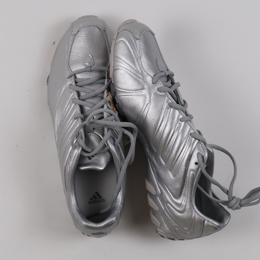 Adidas Sneakers Ghost Sprint W Silver Metallic Leather  Rare 9 NWT